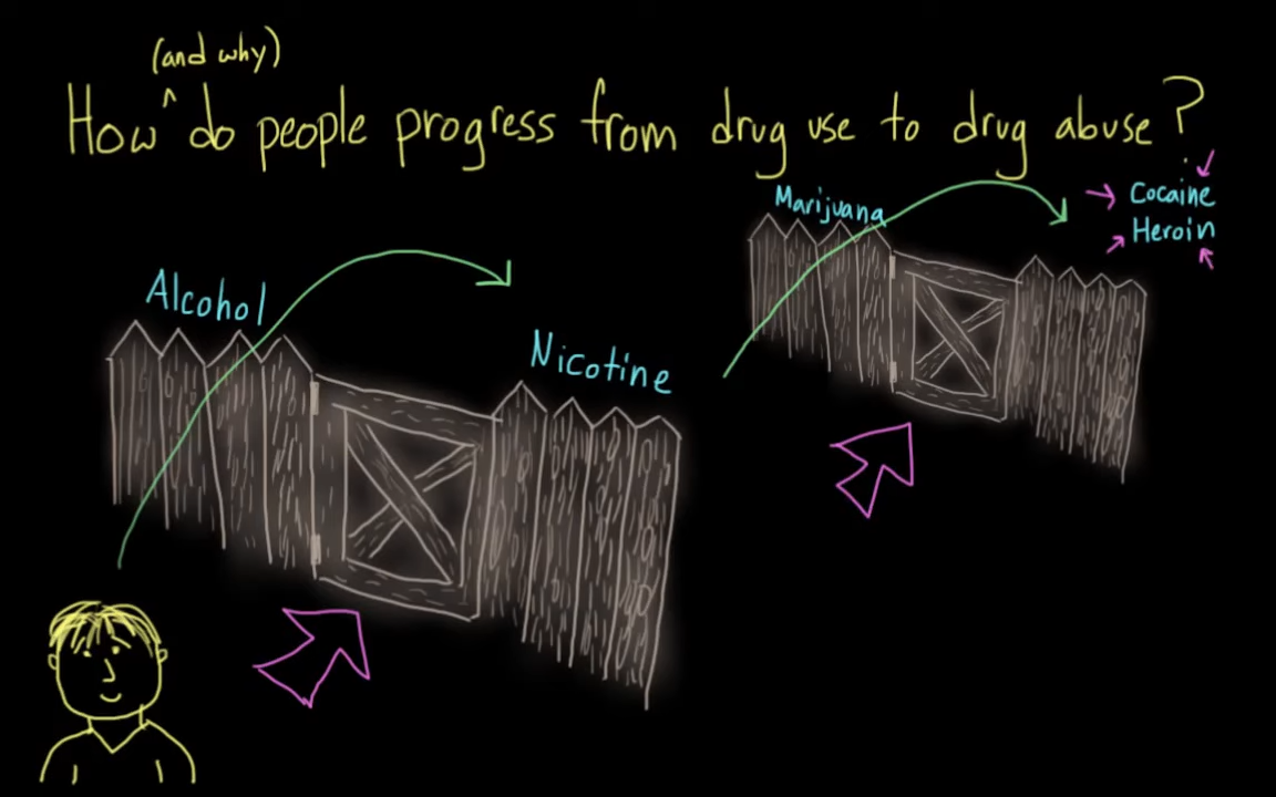 How does substance use develop into substance abuse _ Mental health _ NCLEX-RN _ Khan Academy 1-9 screenshot.png