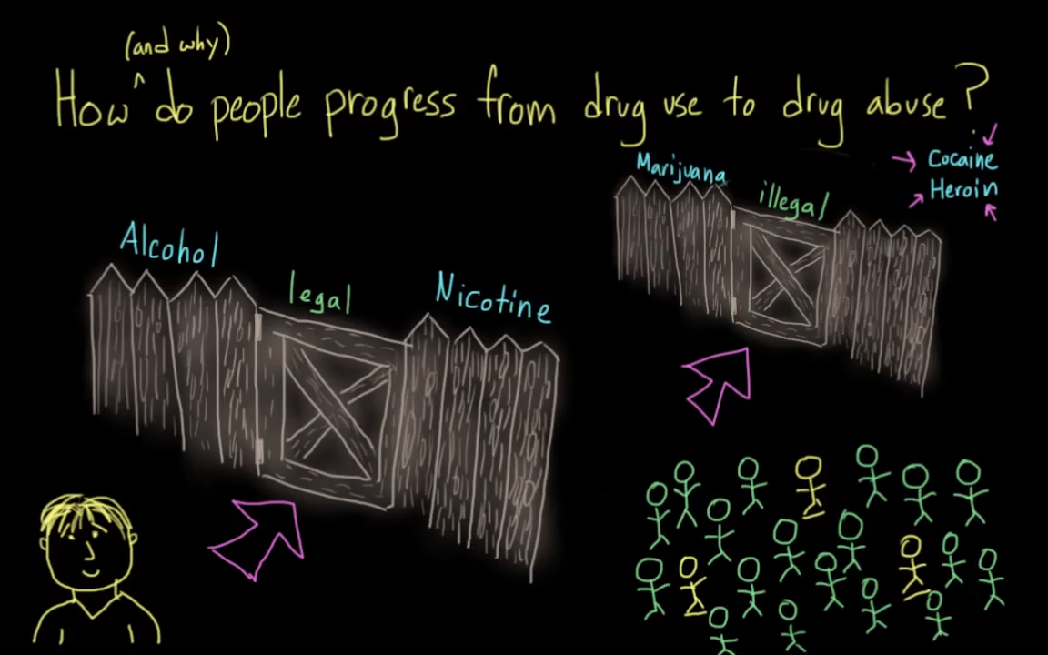 How does substance use develop into substance abuse _ Mental health _ NCLEX-RN _ Khan Academy 2-54 screenshot.png