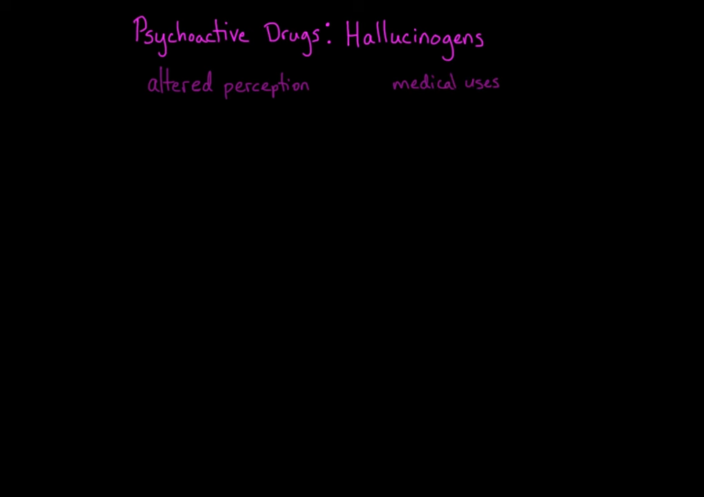 Psychoactive drugs_ Hallucinogens _ Processing the Environment _ MCAT _ Khan Academy 0-32 screenshot.png